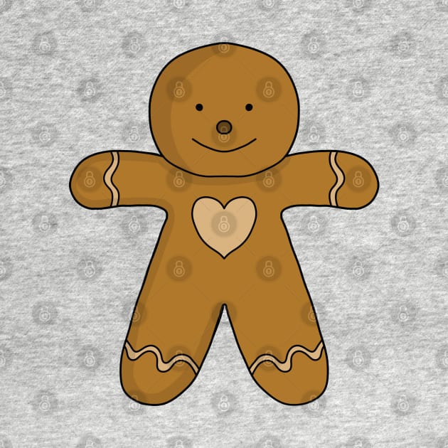 GingerBread Man Christmas Cookie by DiegoCarvalho